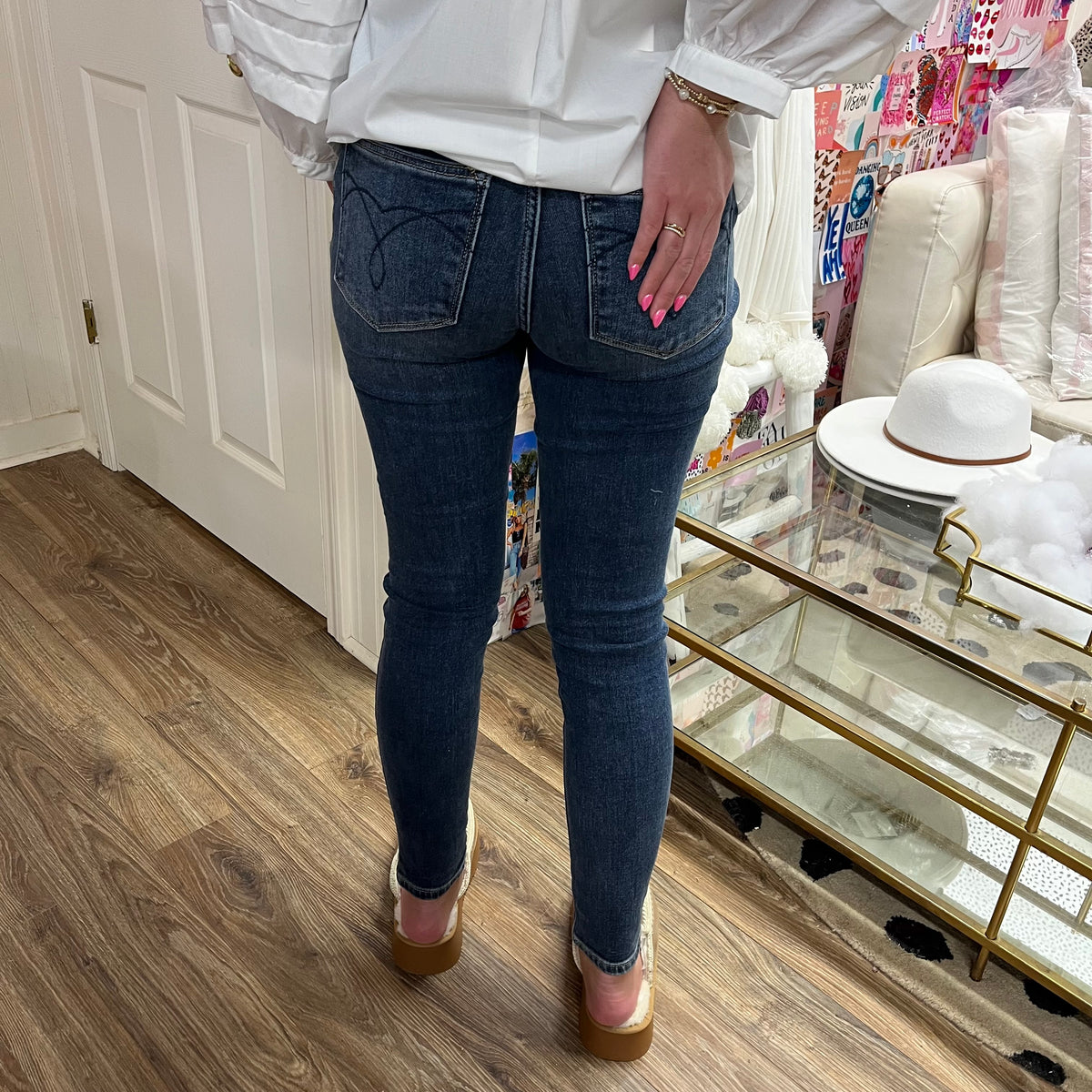 MEG MID RISE THERMAL SKINNY