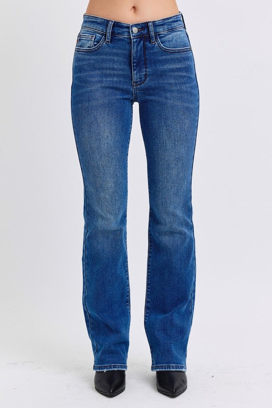 ALYSSA MR THERMAL BOOTCUT DENIM