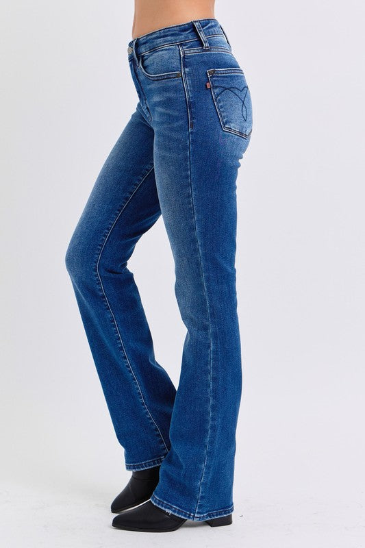 ALYSSA MR THERMAL BOOTCUT DENIM