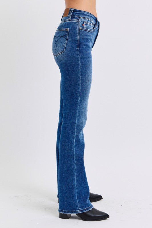 ALYSSA MR THERMAL BOOTCUT DENIM