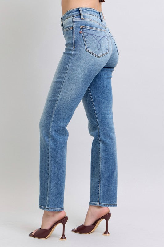 CECE STRAIGHT THERMAL DENIM